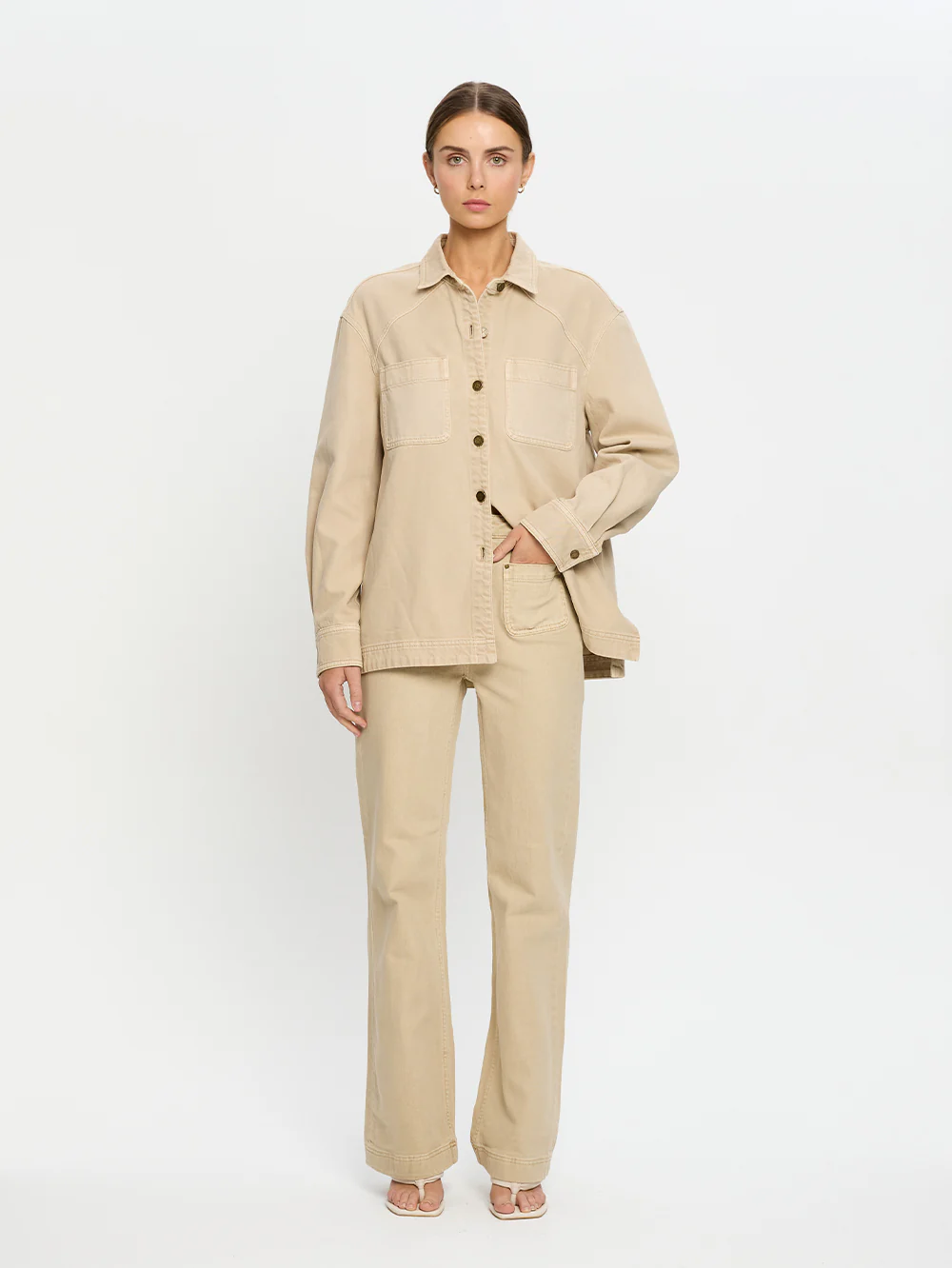 Evie Denim Shirt - Image 7