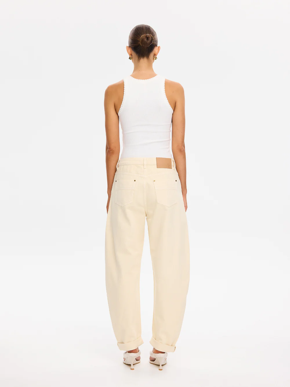 Evita Denim Barrel Jean - Image 3
