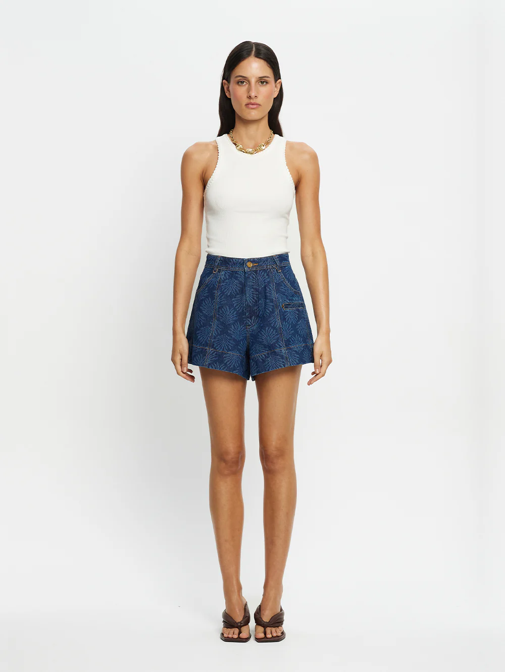 Evita Denim Short - Image 2