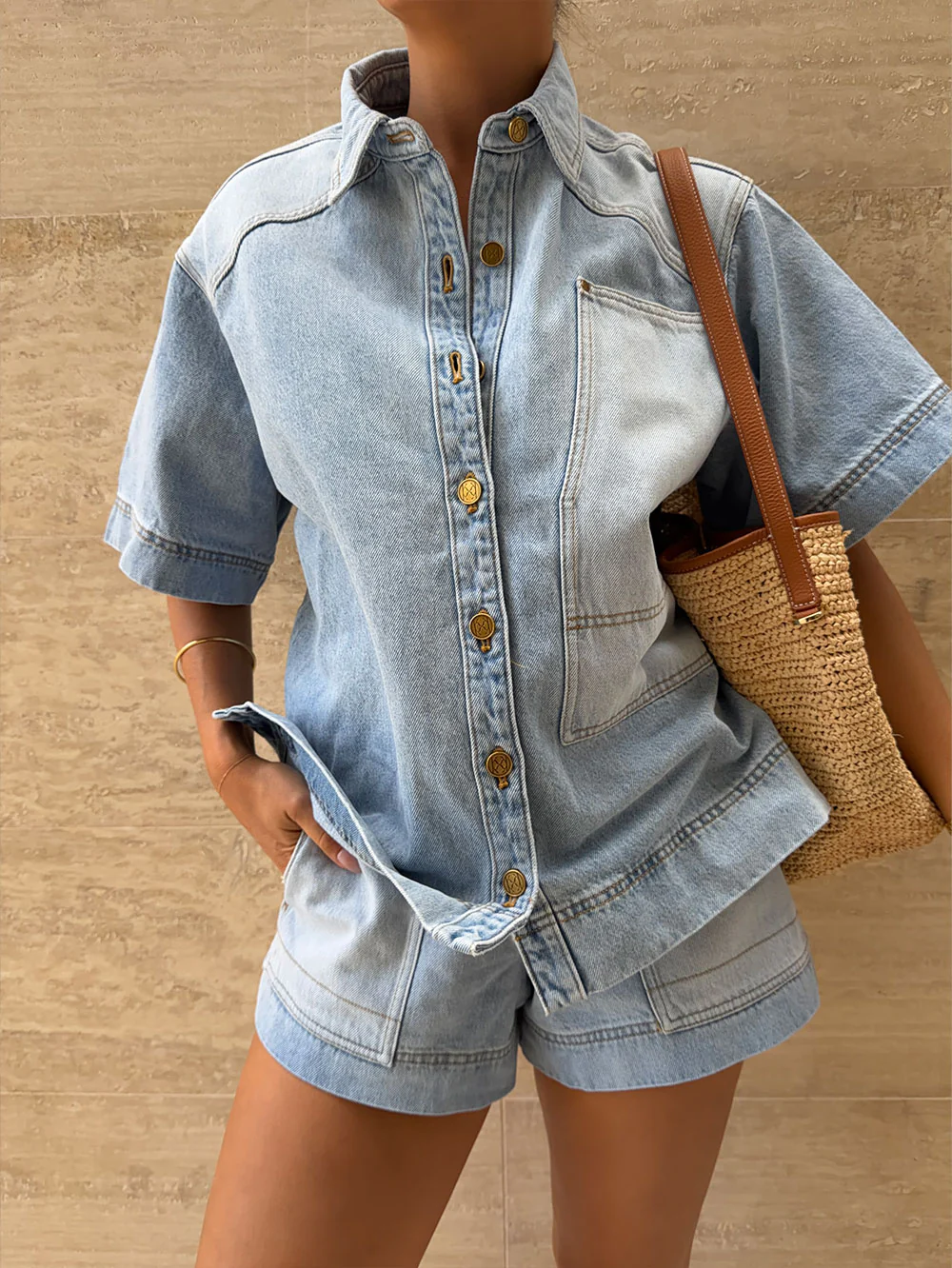 Florence Denim Shirt - Image 2