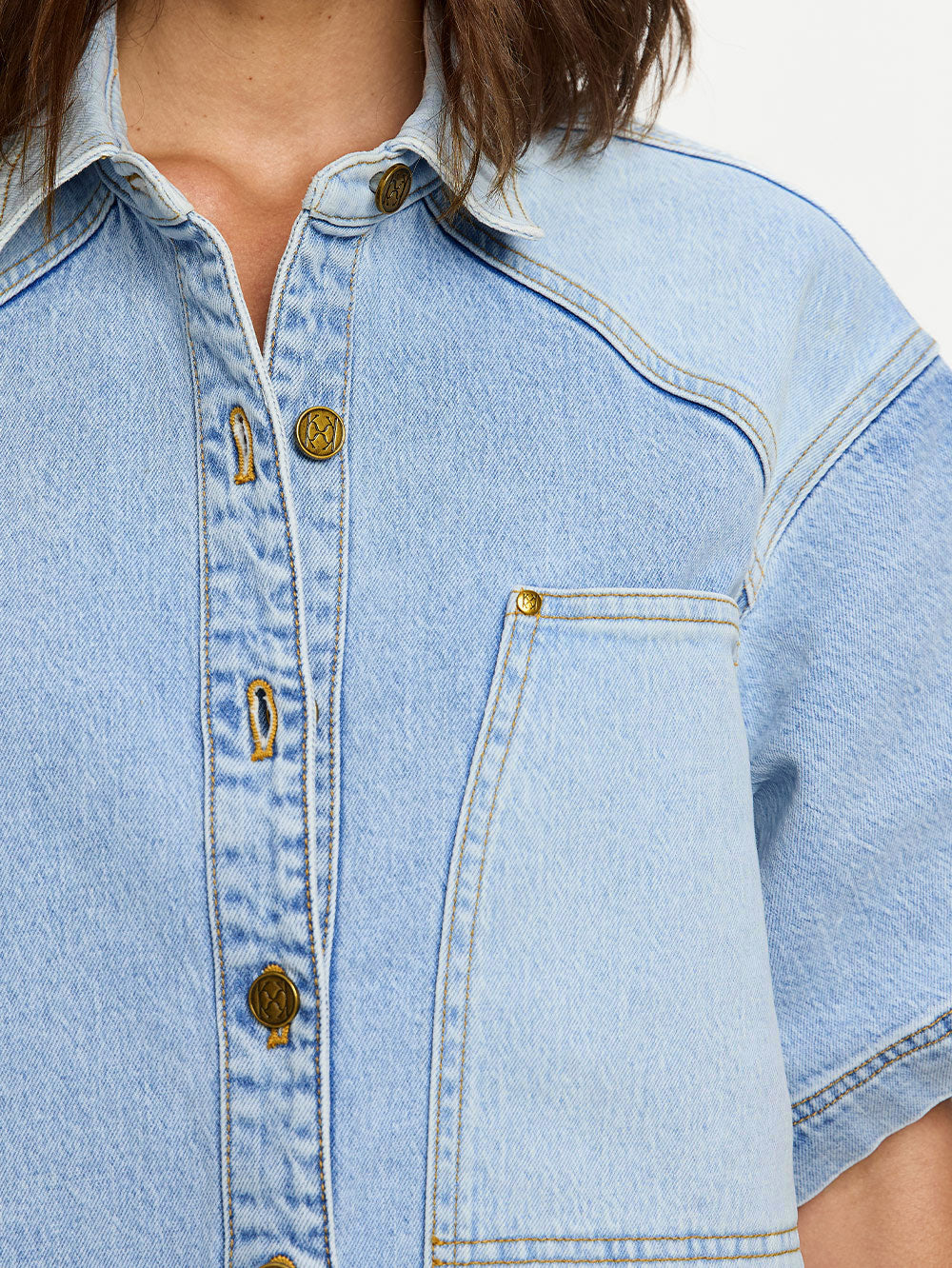 Florence Denim Shirt - Image 6