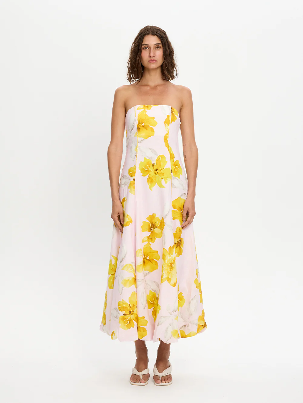 Francine Strapless Maxi Dress - Image 3