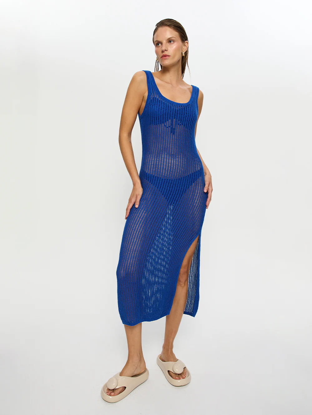Gia Knit Maxi Dress - Image 6