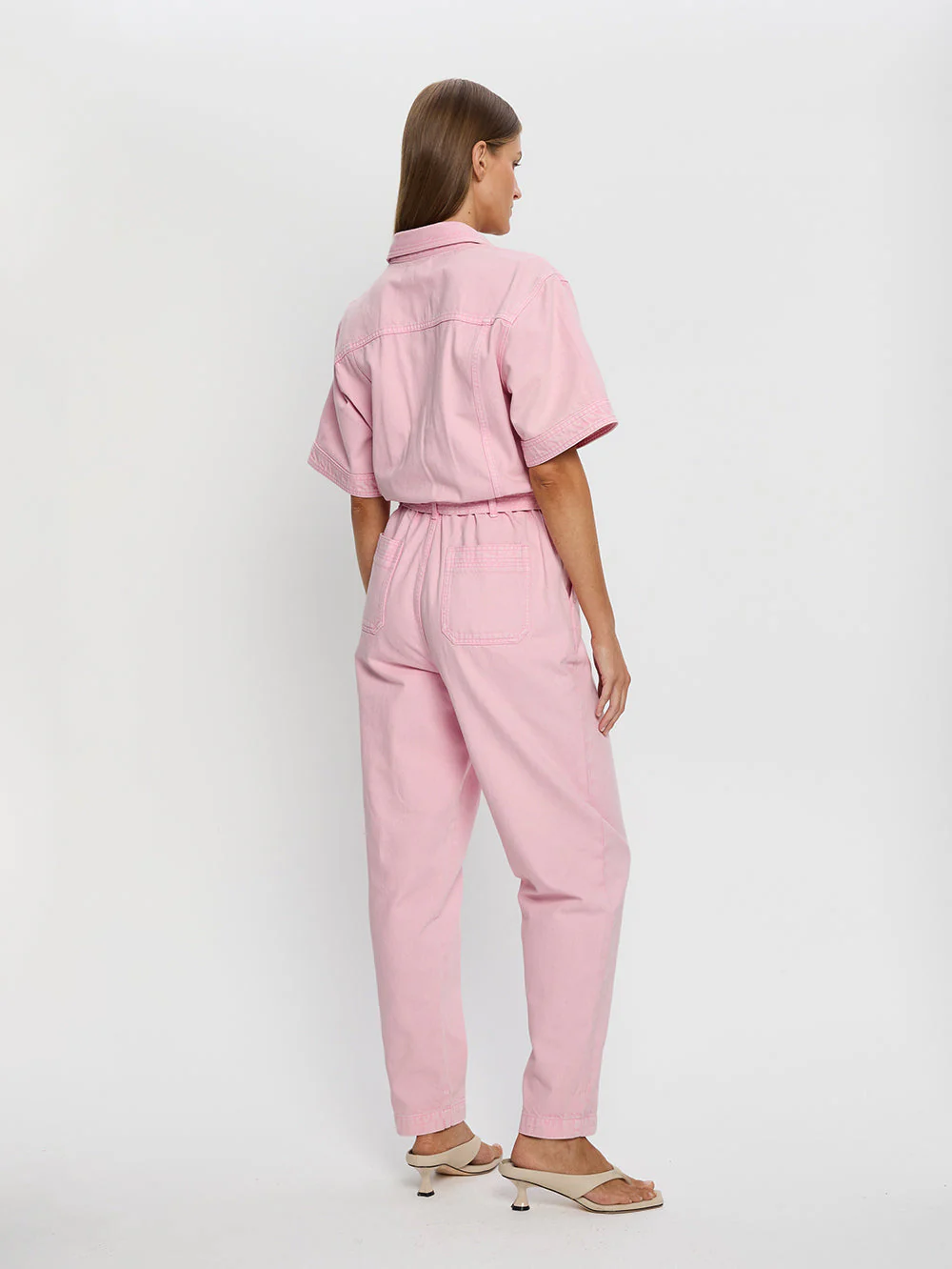 Grace Denim Boilersuit - Image 3