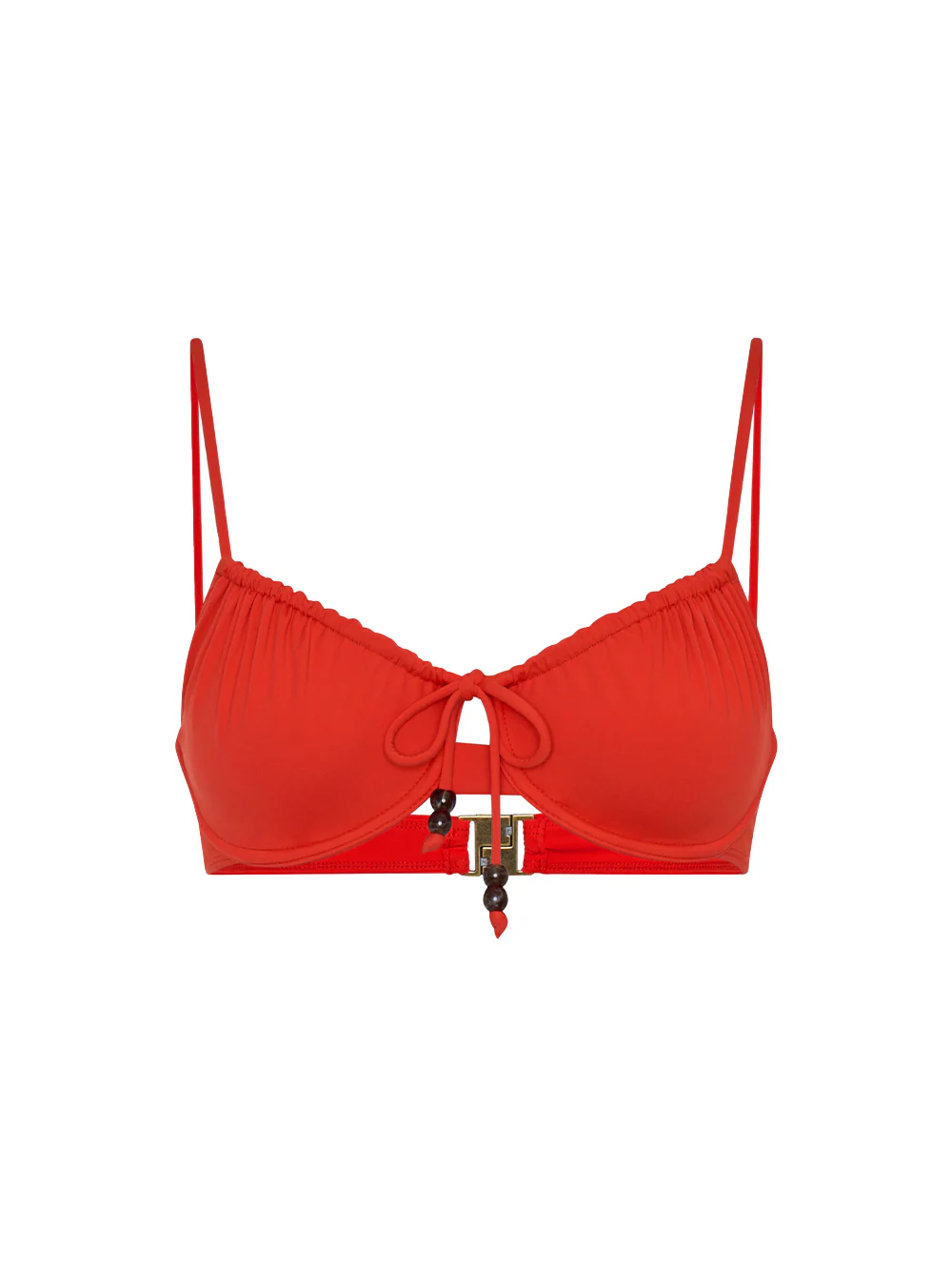 Havana Gathered Bikini Top - Image 8