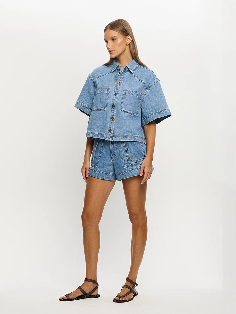 Hester Denim Shirt - Image 2