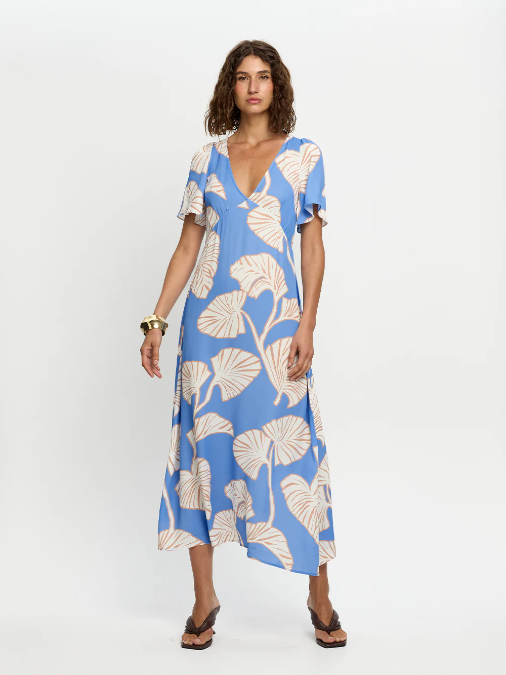 Ilana Sleeved Midi Dress - Image 6