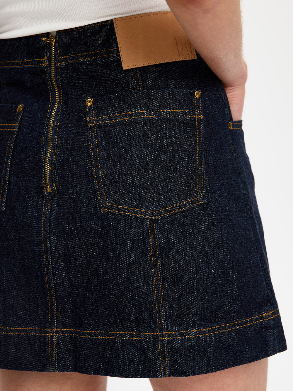 Immy Denim Mini Skirt - Image 5
