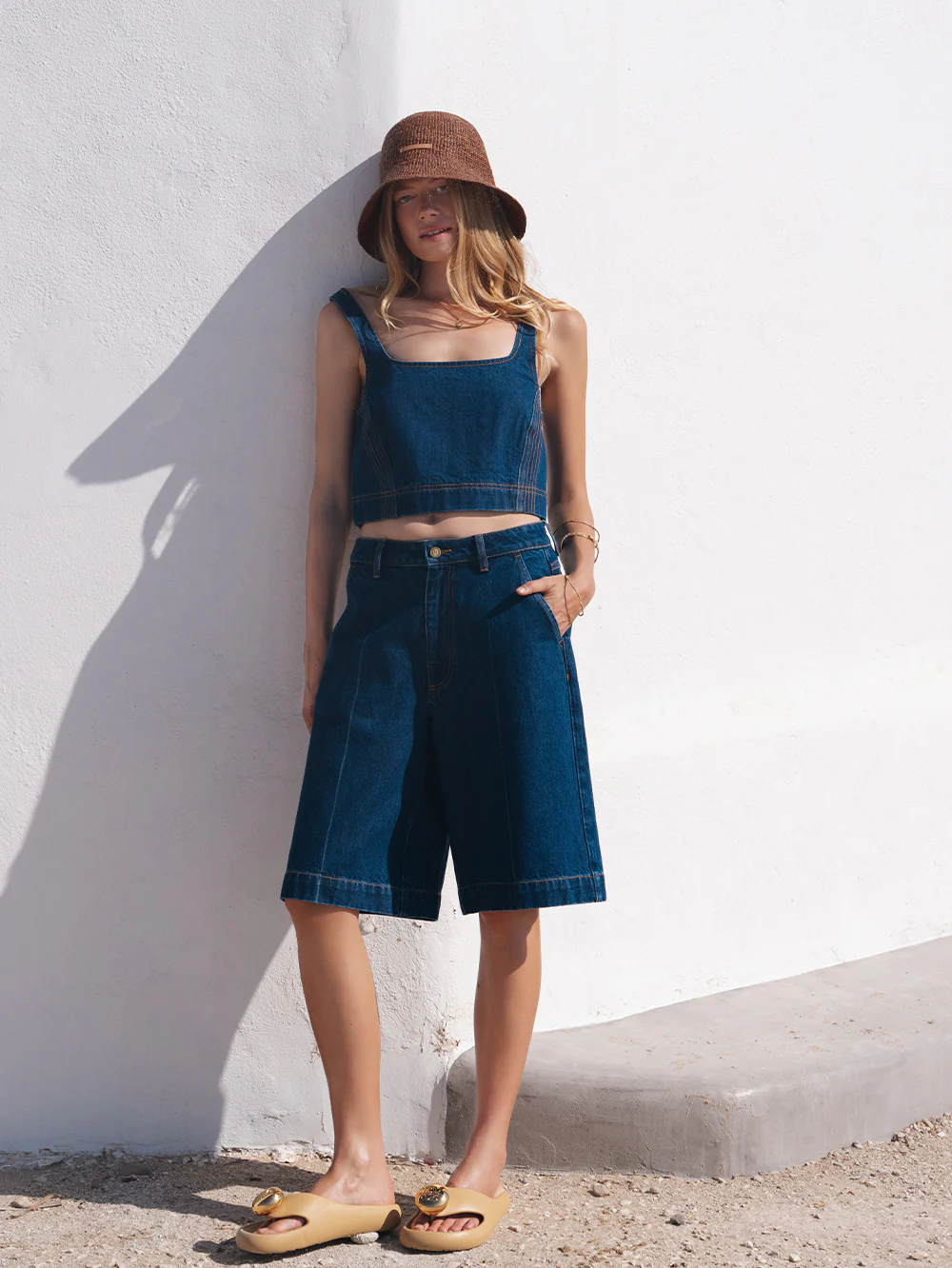 Indie Denim Bermuda Short
