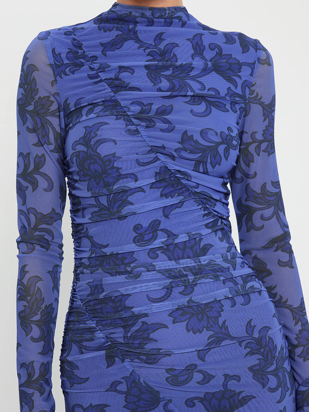 Jamie Mesh Maxi Dress - Image 5