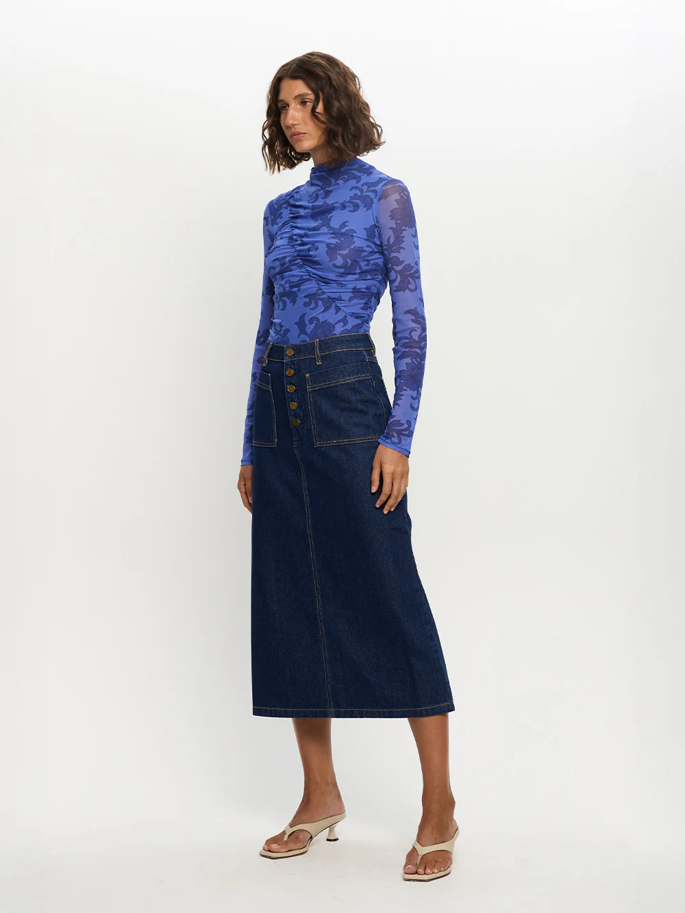Jamie Mesh Top - Image 3