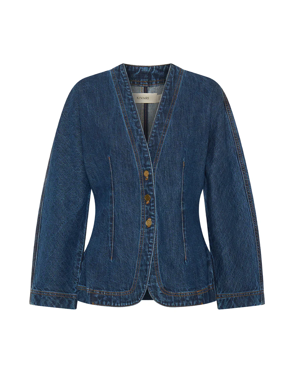 Jessica Denim Barrel Jacket - Image 7