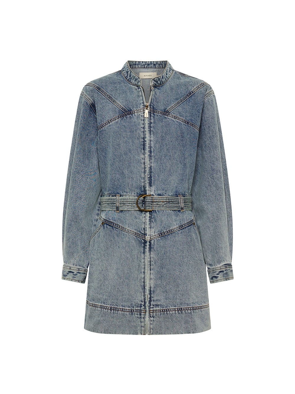 Jimmy Denim Mini Dress - Image 6