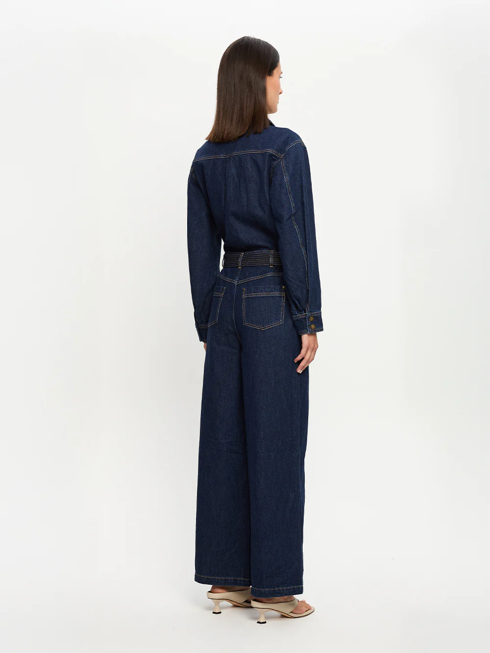 Joelle Denim Jumpsuit - Image 3