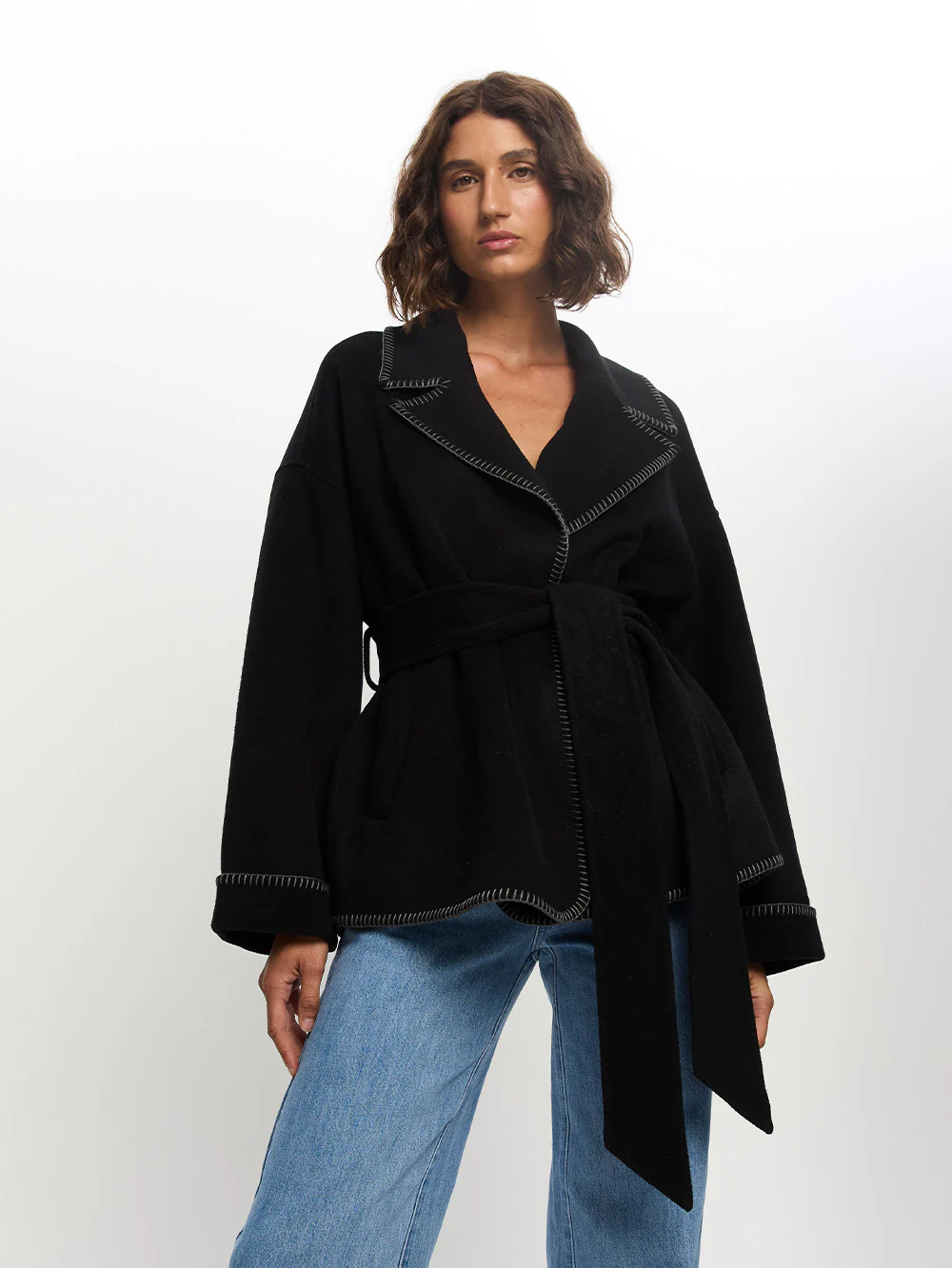 Josephina Wool Blend Coat