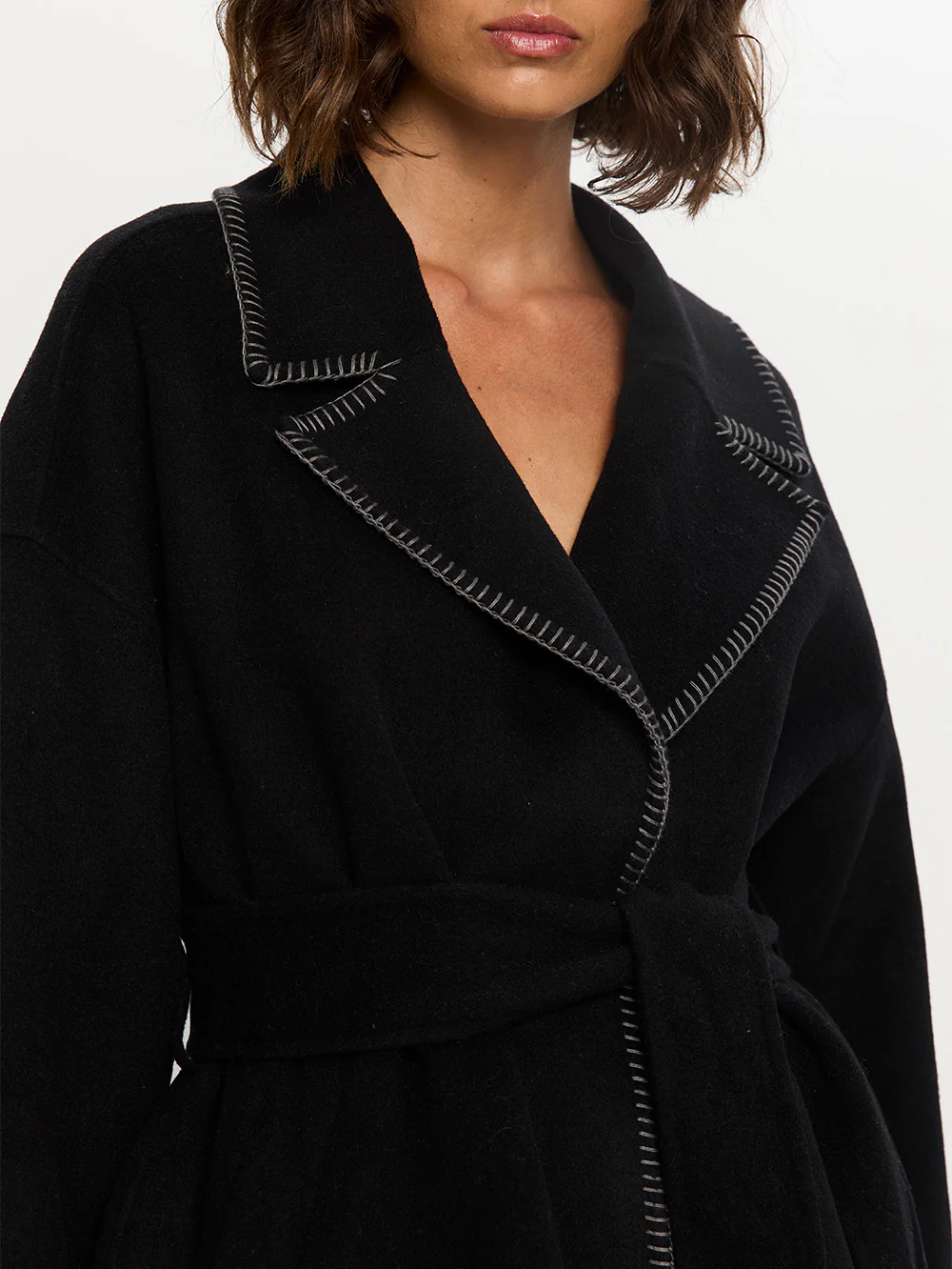 Josephina Wool Blend Coat - Image 4