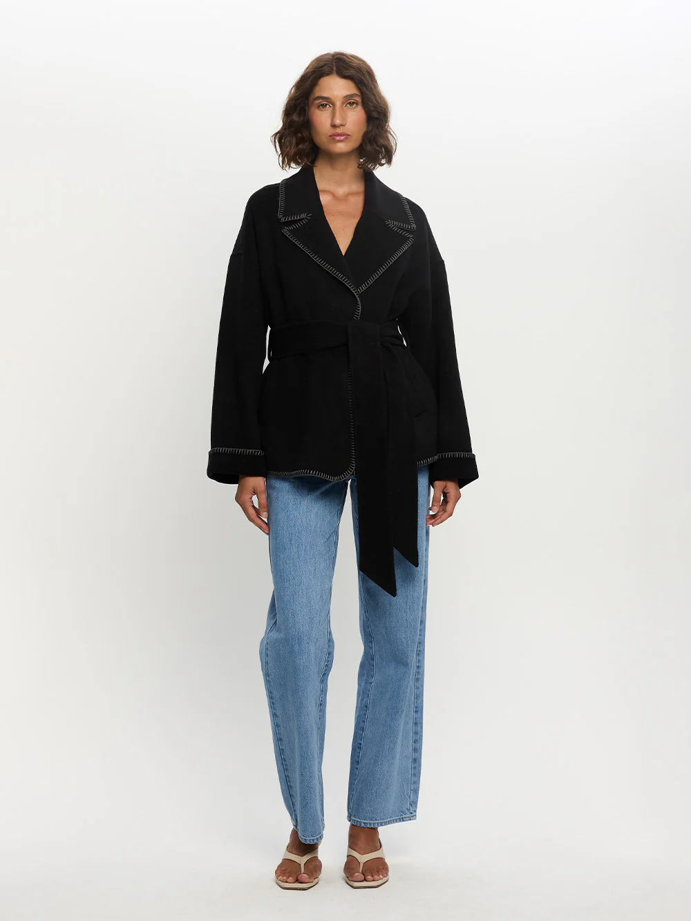 Josephina Wool Blend Coat - Image 5