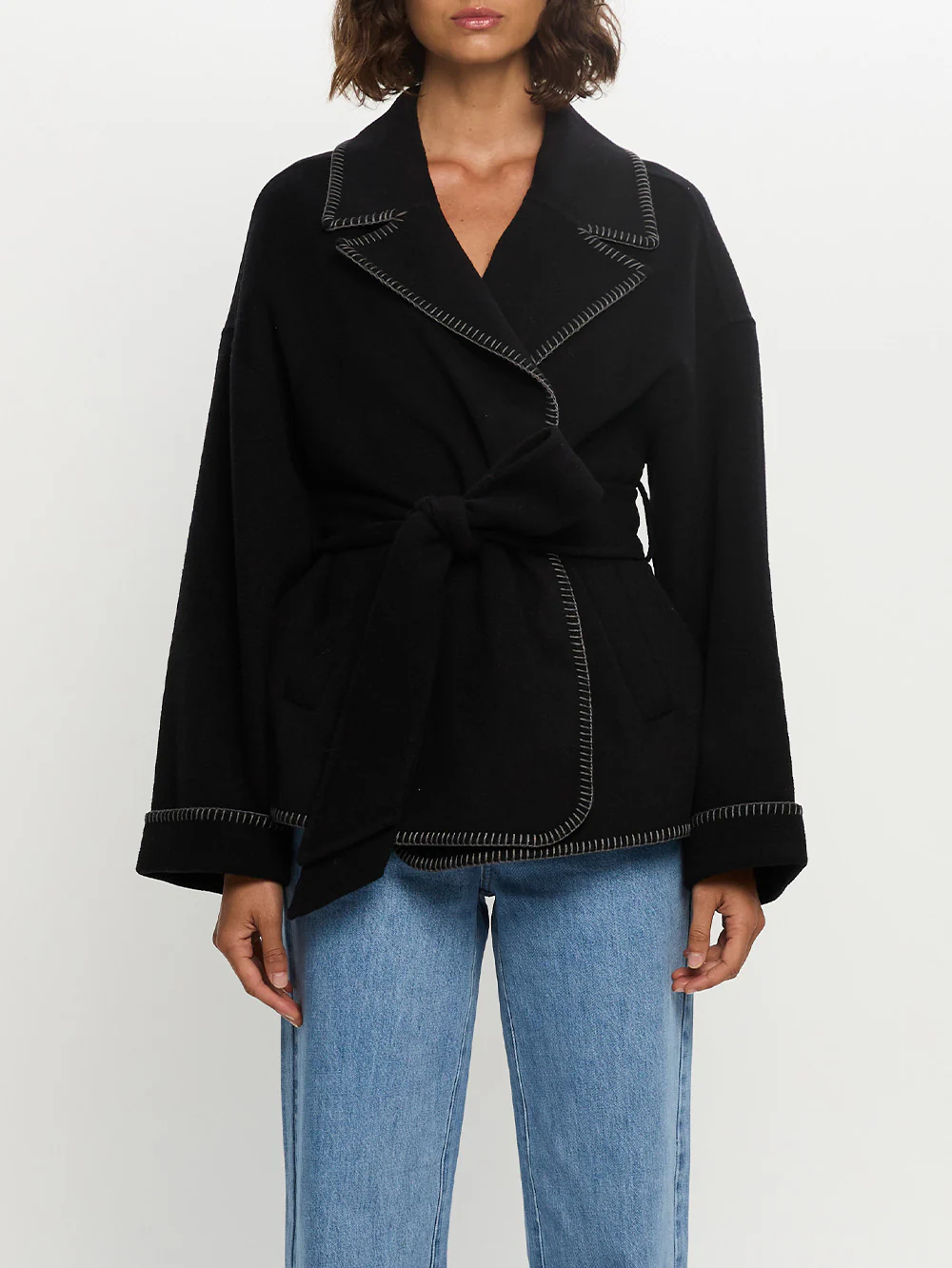 Josephina Wool Blend Coat - Image 6