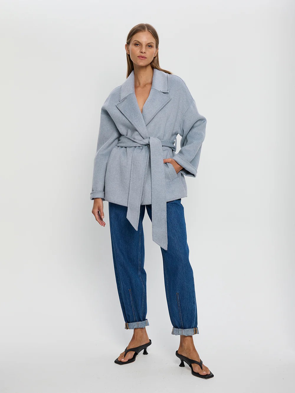 Josephina Wool Blend Coat - Image 2