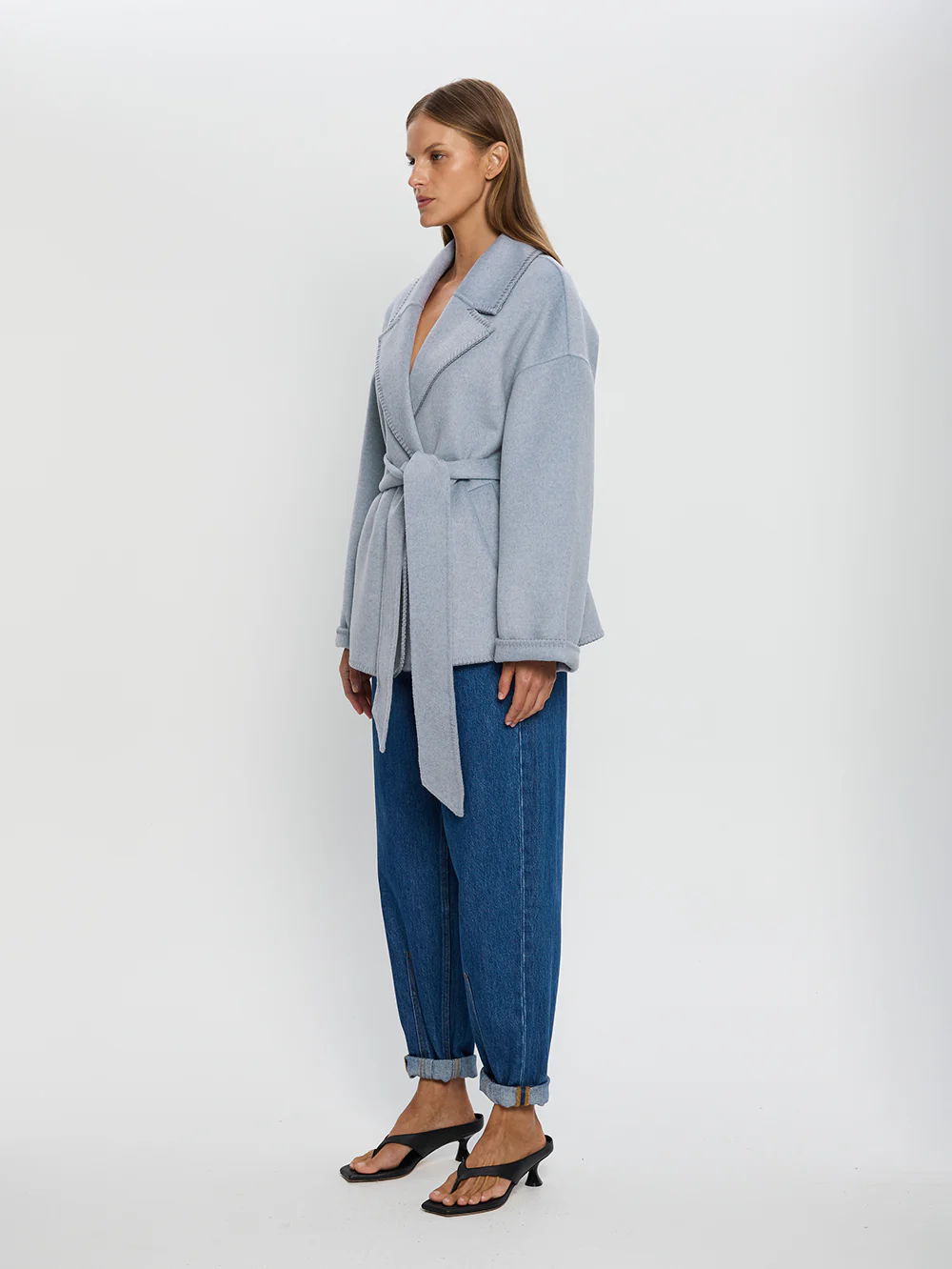 Josephina Wool Blend Coat - Image 3