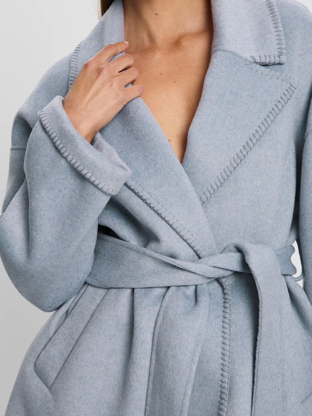 Josephina Wool Blend Coat - Image 6