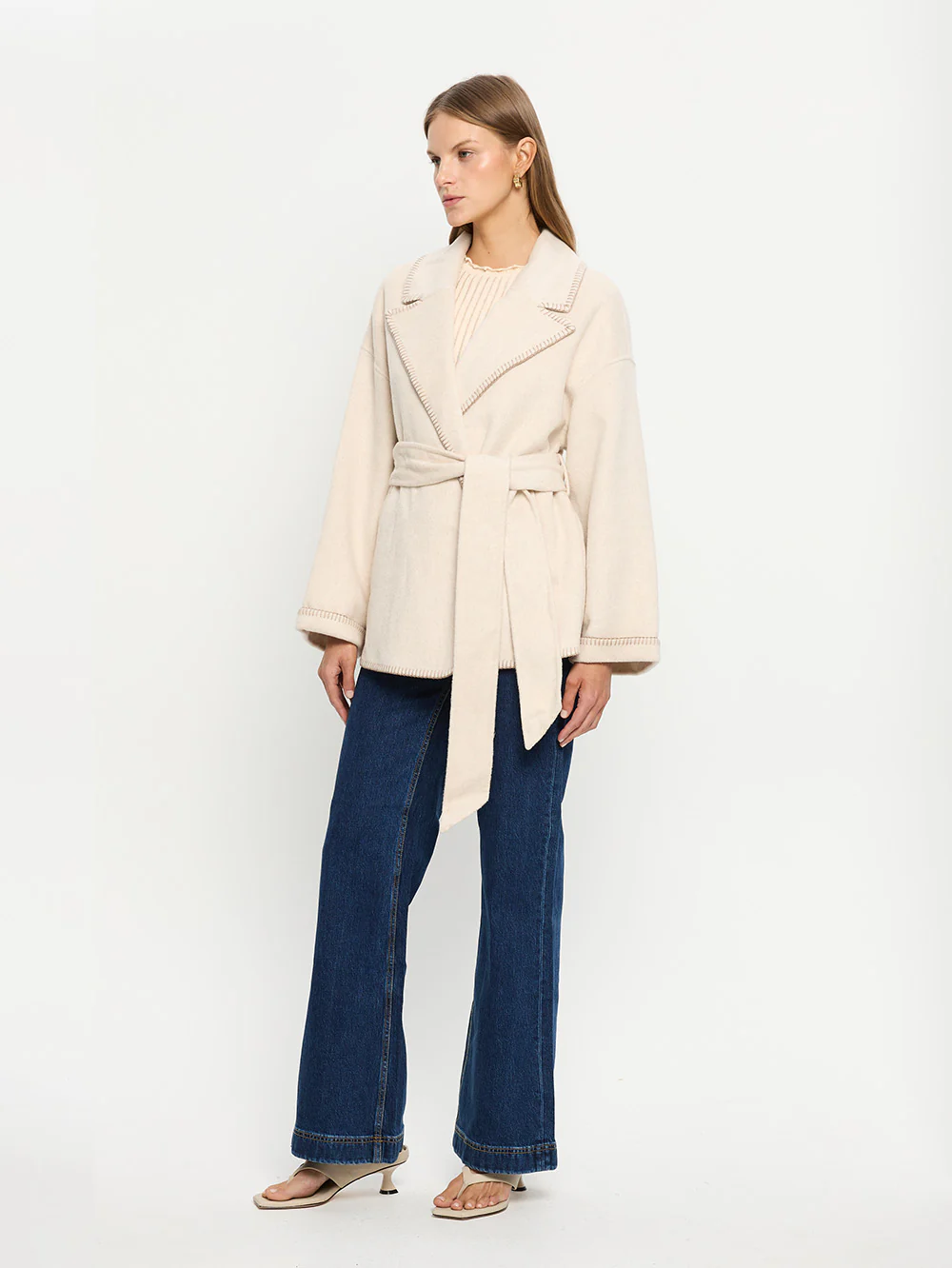 Josephina Coat - Ivory - Image 2