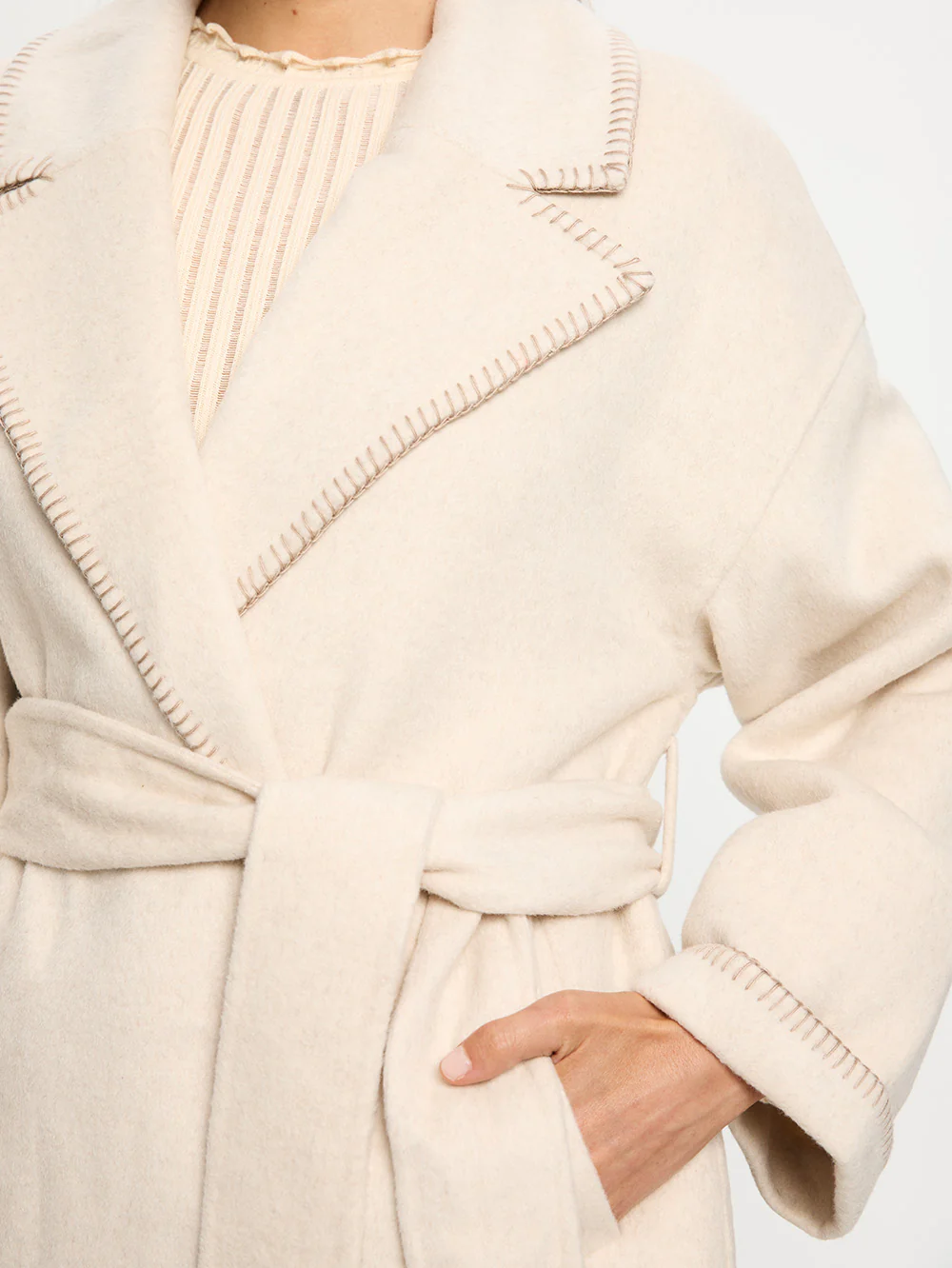 Josephina Coat - Ivory - Image 4