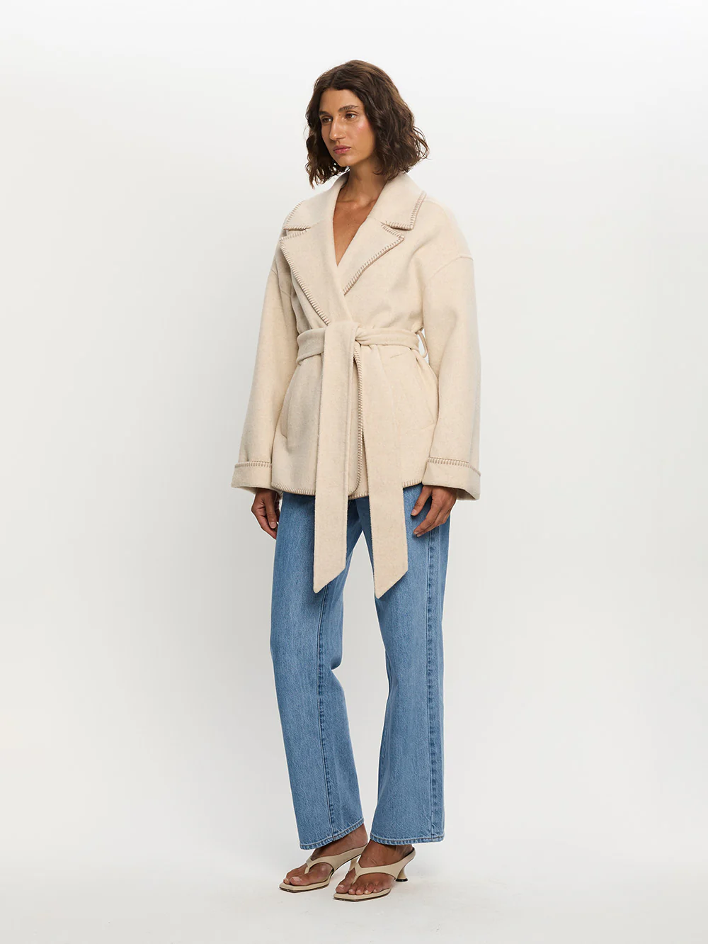Josephina Wool Blend Coat - Image 2