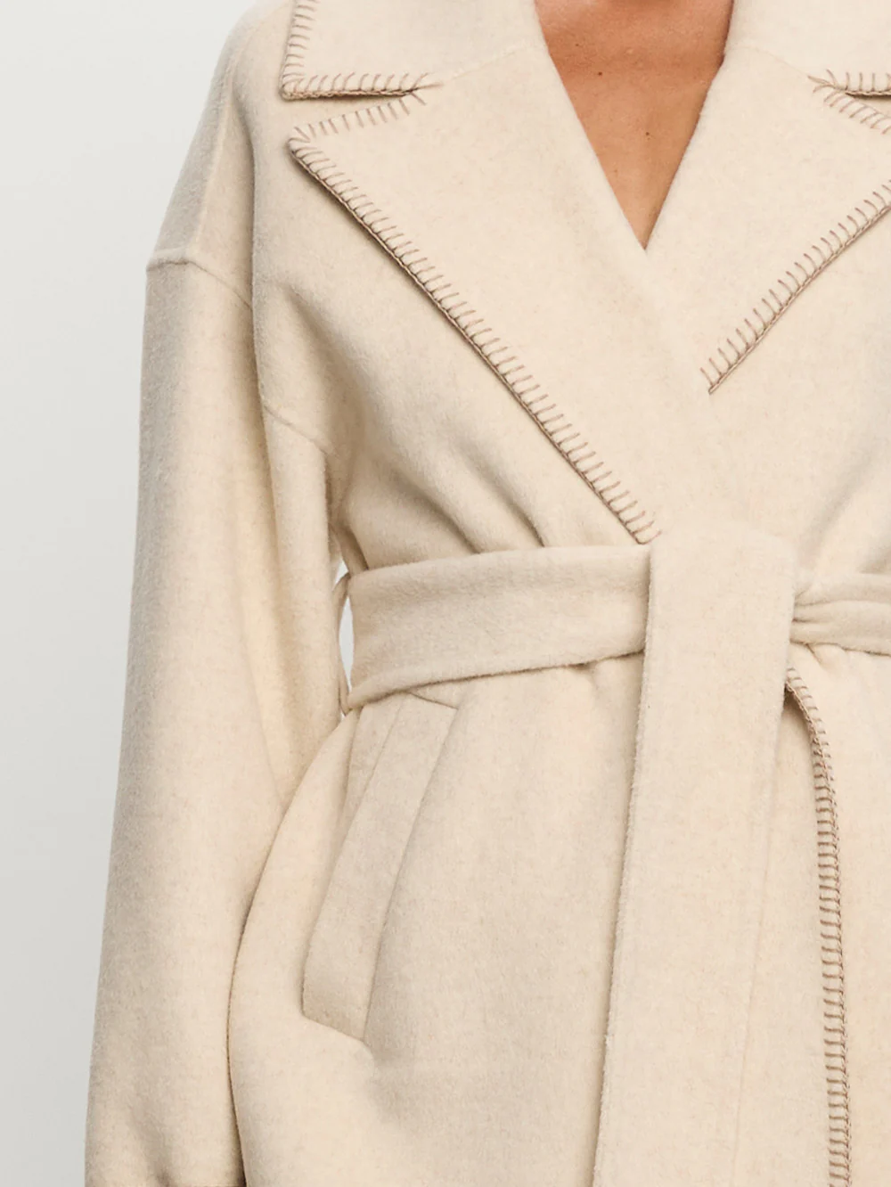 Josephina Wool Blend Coat - Image 4