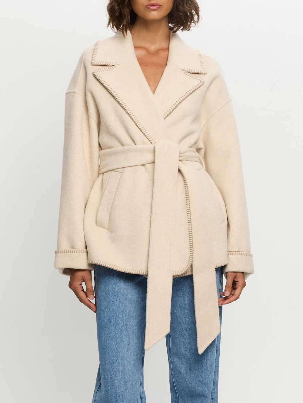 Josephina Wool Blend Coat - Image 6