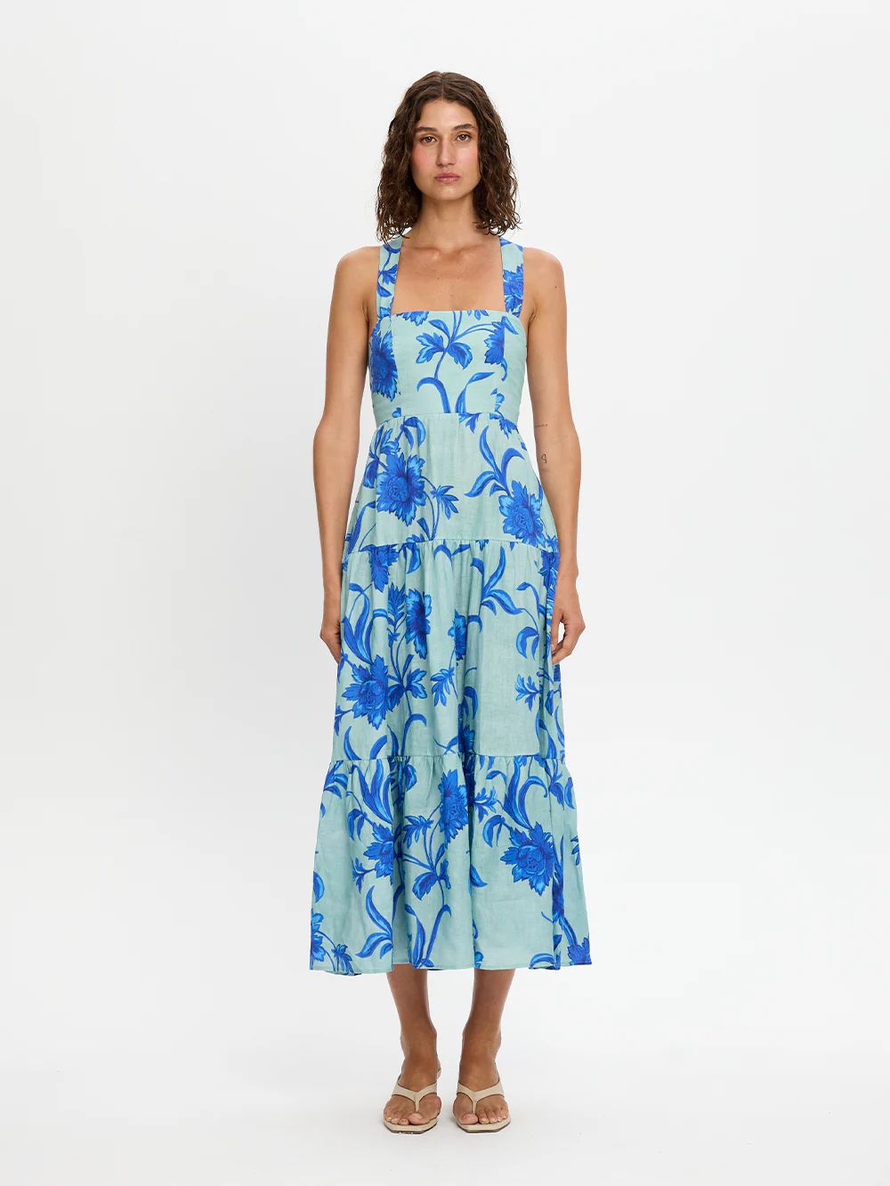 Juniper Strappy Midi Dress - Image 5