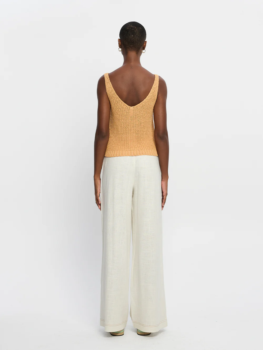 Lana Knit Cami - Tan - Image 5