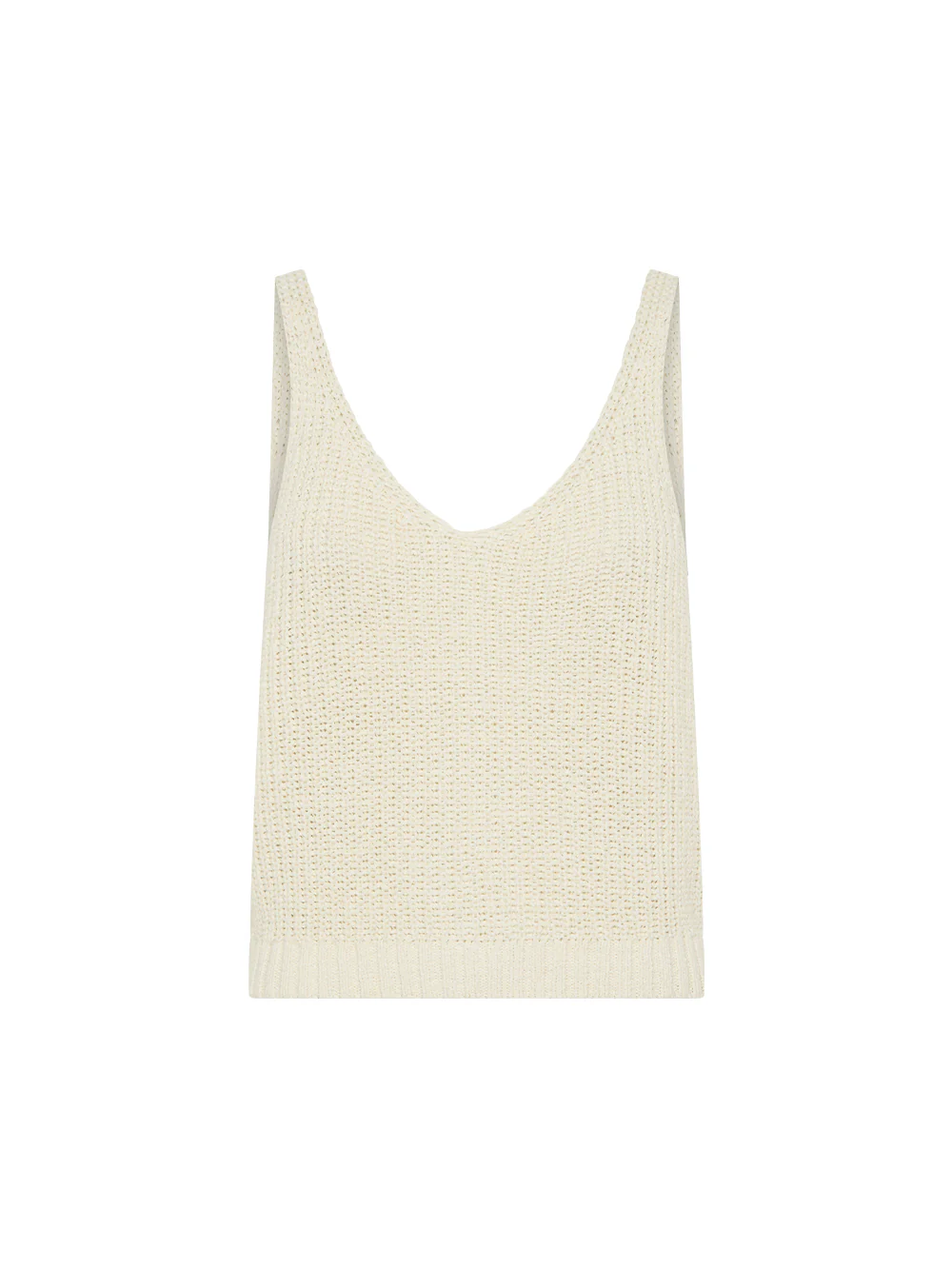 Lana Knit Cami - Ivory - Image 7