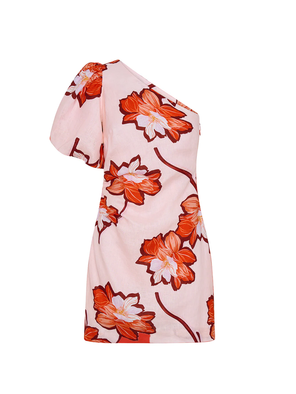 Lani One Shoulder Mini Dress - Image 8