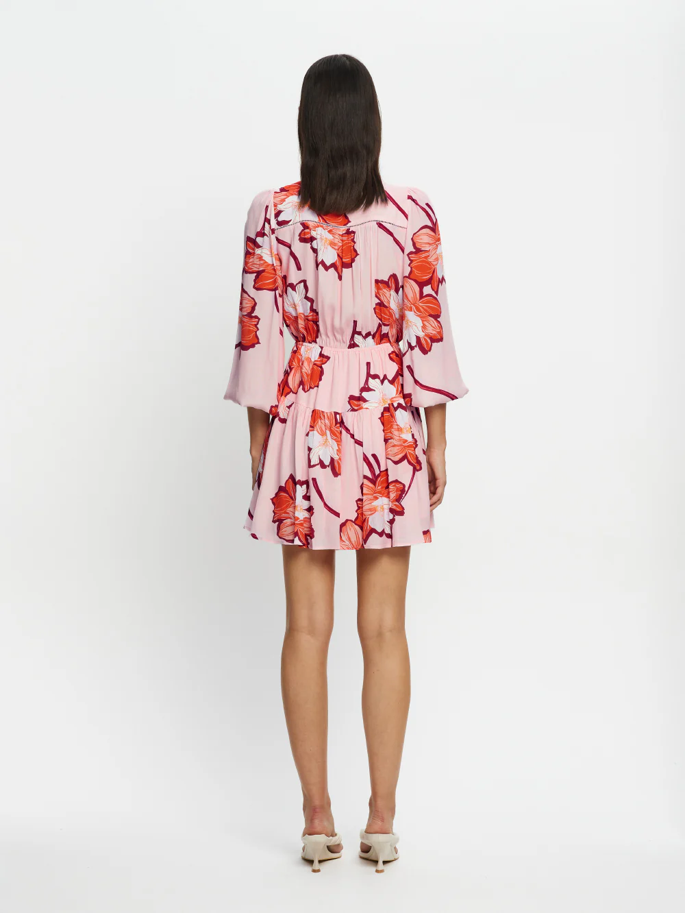 Lani Tie Front Mini Dress - Image 4