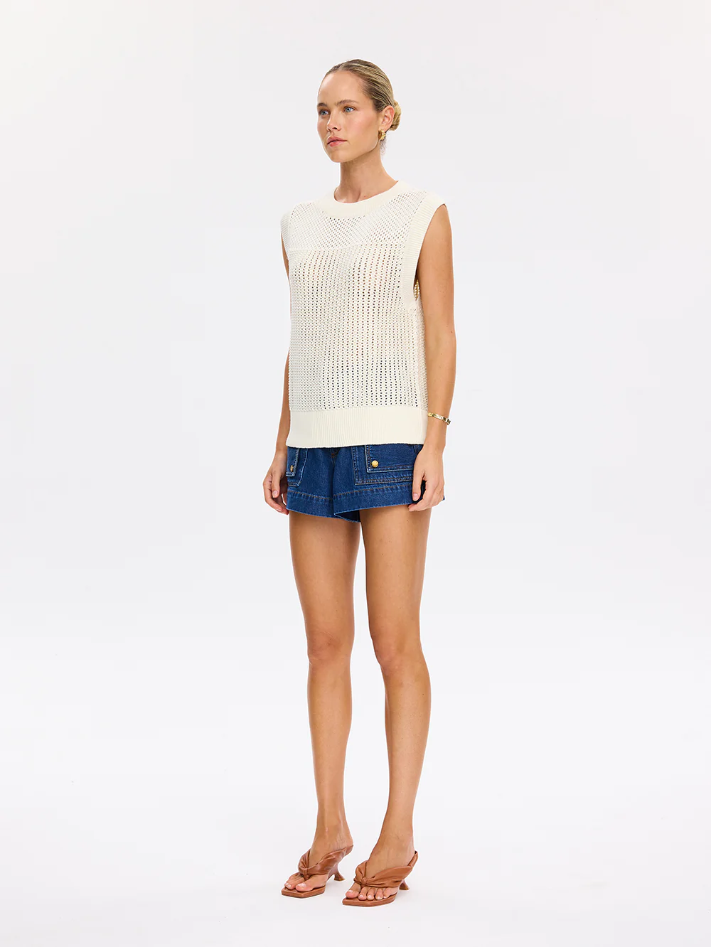 Leah Knit Vest - Image 2