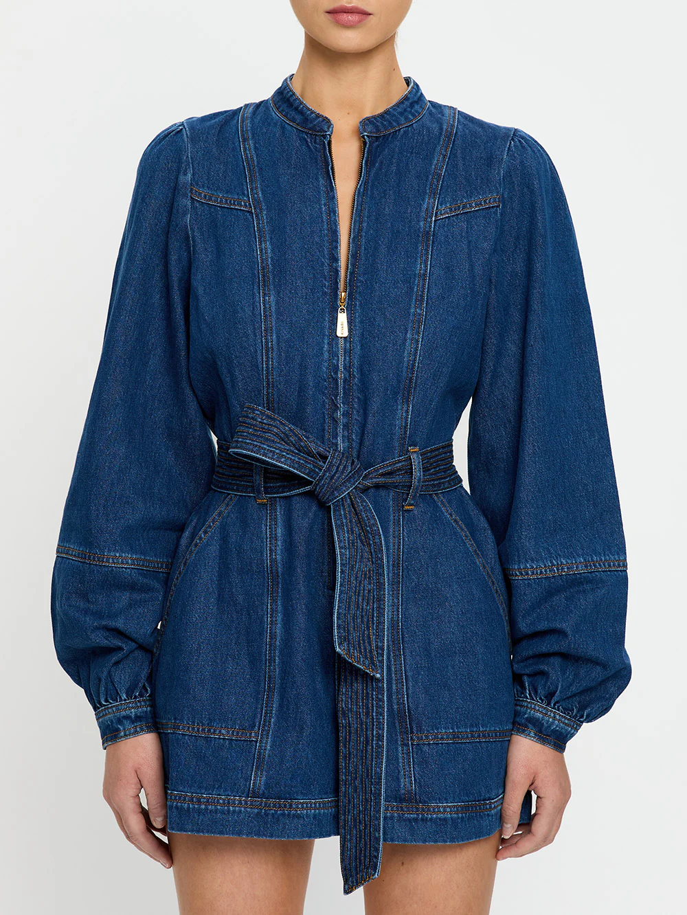 Lourdes Denim Playsuit - Image 7