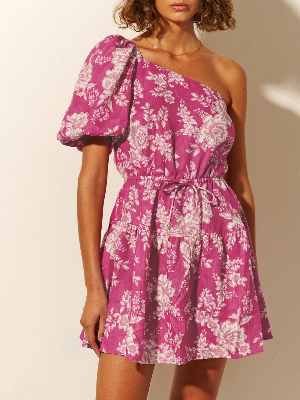 Maeve One Shoulder Mini Dress - Image 2