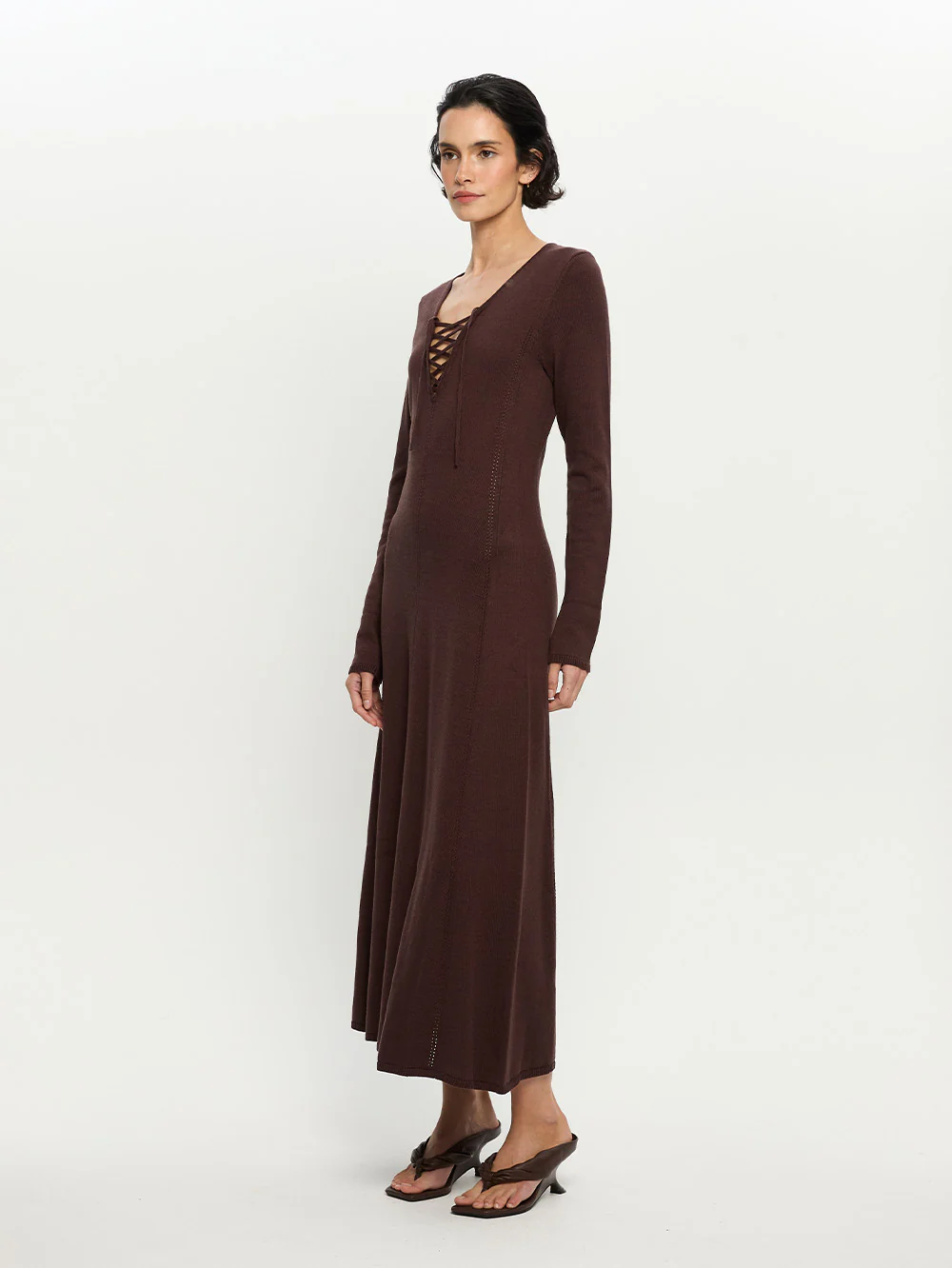 Malia Knit Maxi Dress - Image 3