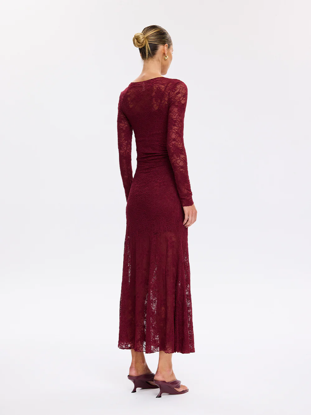 Marie Lace Maxi Dress - Image 4
