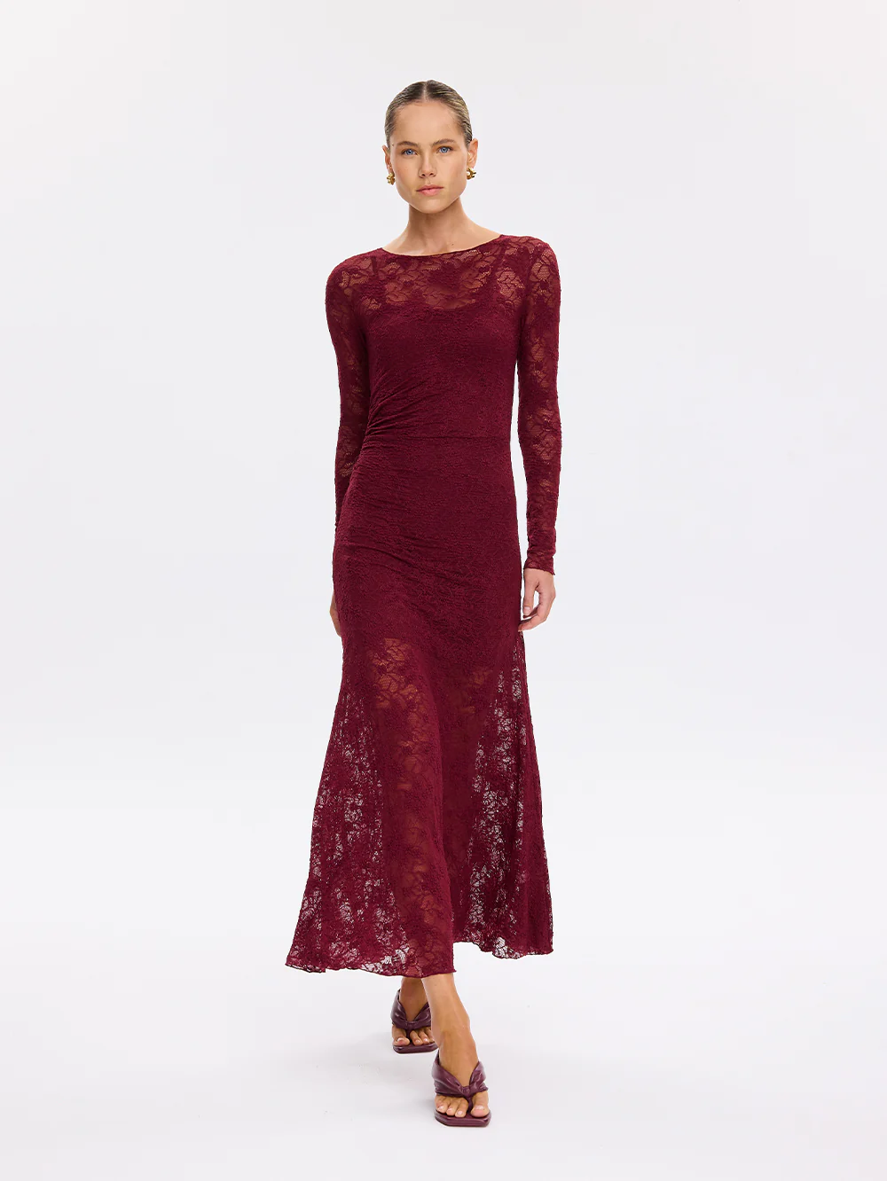 Marie Lace Maxi Dress - Image 7