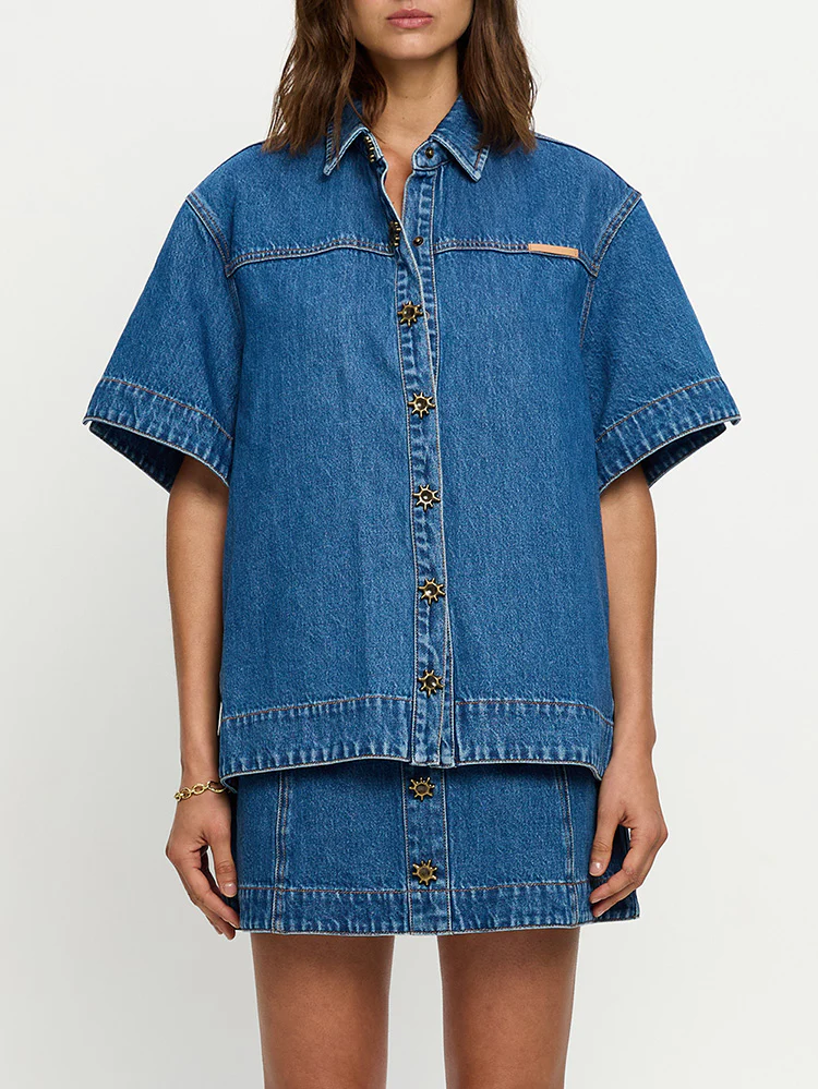 Marla Denim Shirt - Image 6
