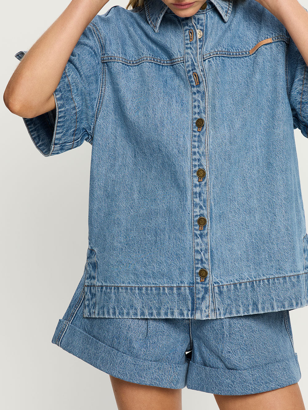 Marla Denim Shirt - Image 4