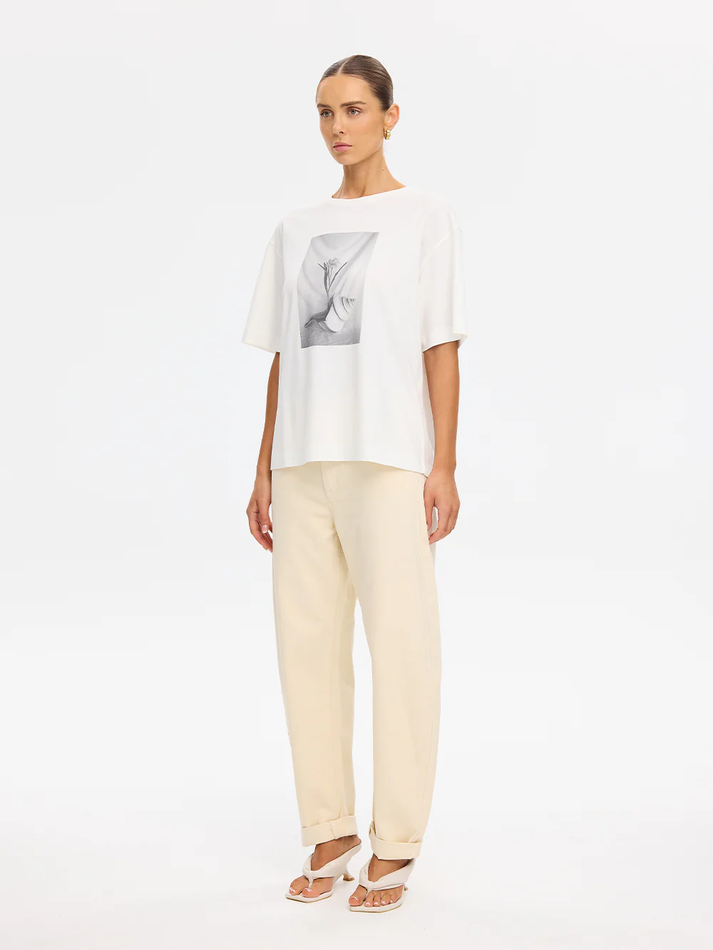 Mira Oversized Tee - Image 2