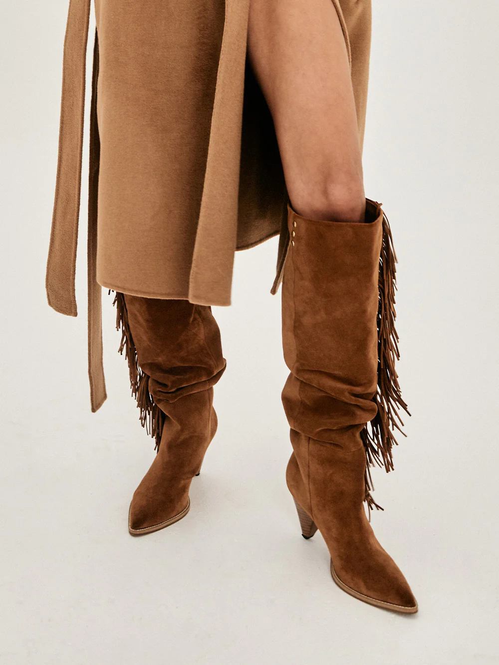 Miya Fringe Boot - Image 4