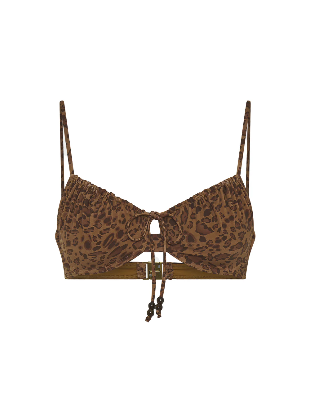 Nicole Gathered Bikini Top - Image 9