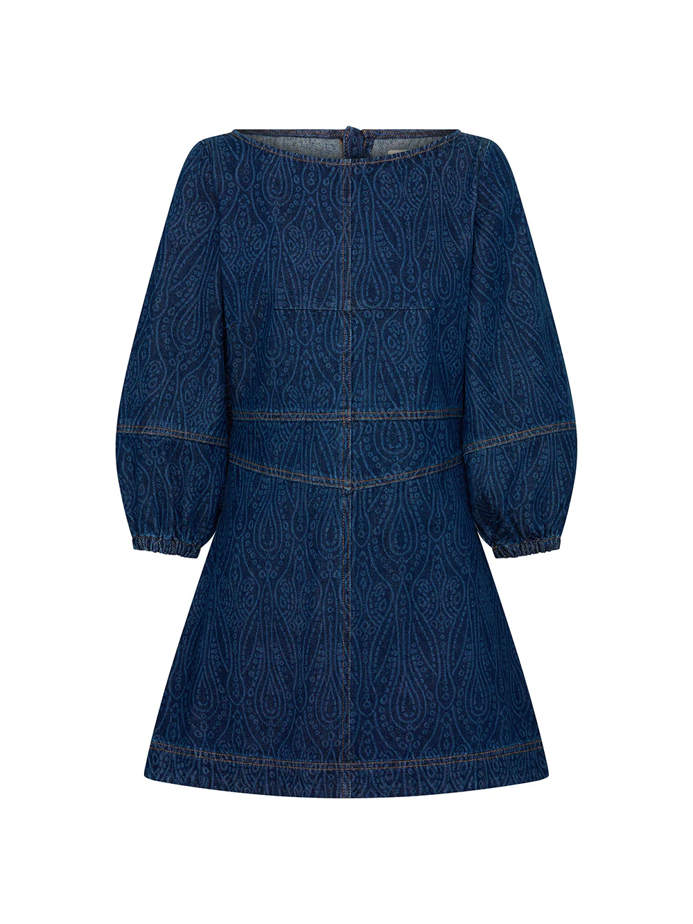 Nixie Denim Mini Dress - Image 9