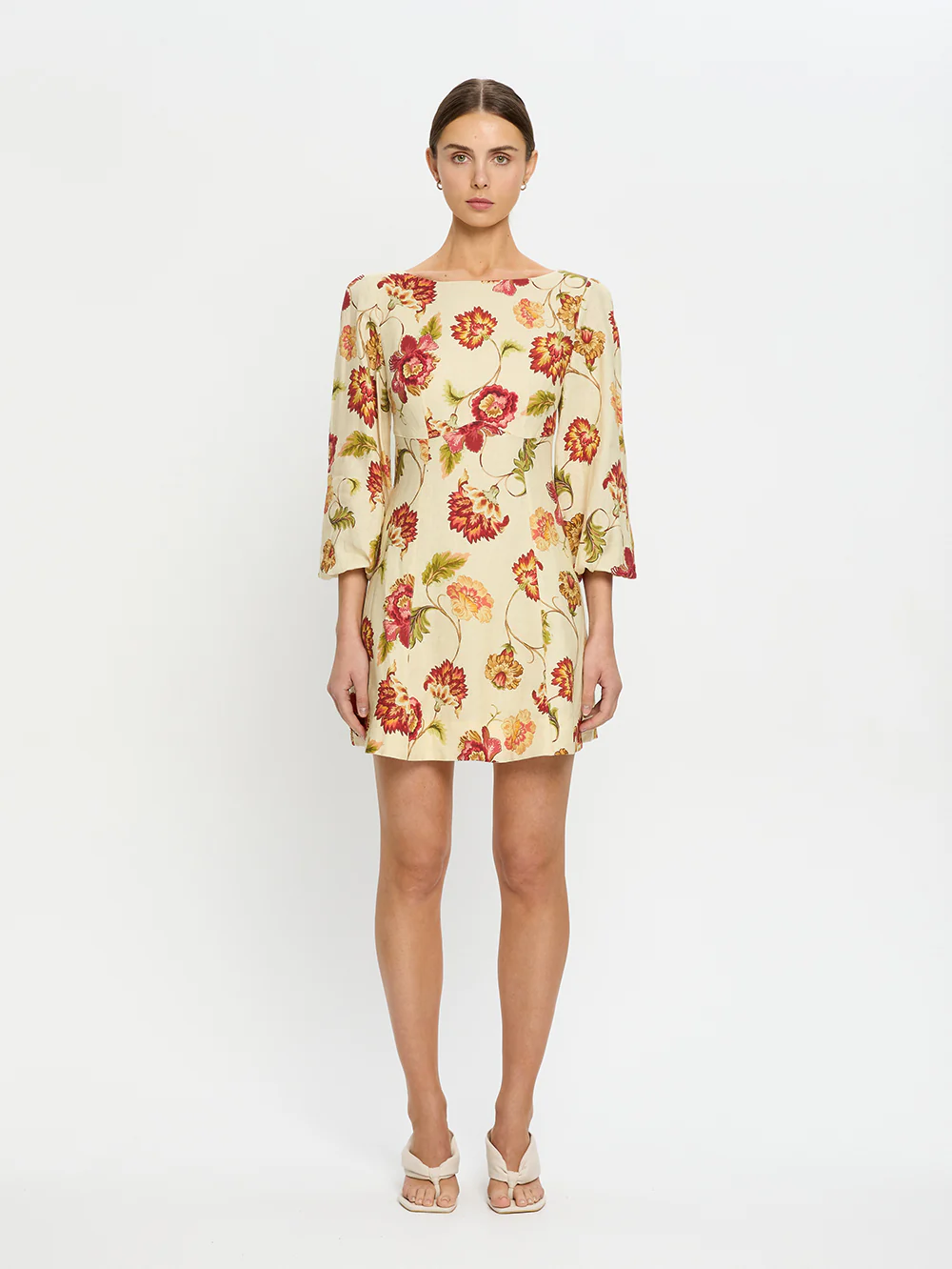 Odessa Sleeved Mini Dress - Image 2