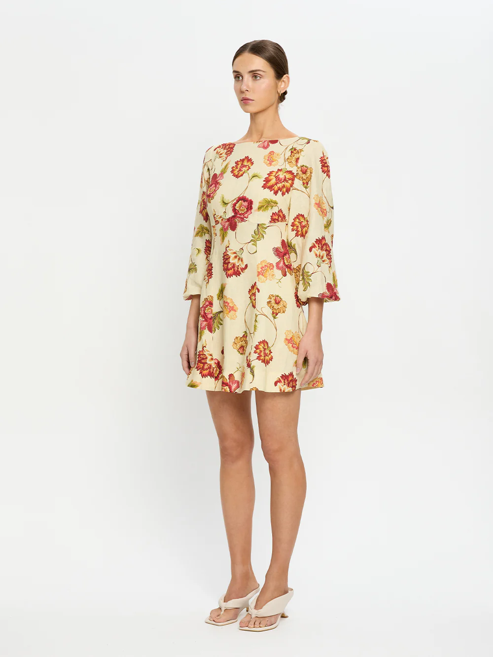 Odessa Sleeved Mini Dress - Image 3