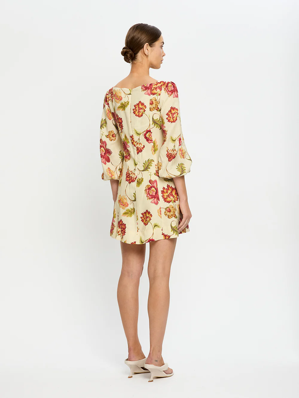 Odessa Sleeved Mini Dress - Image 4